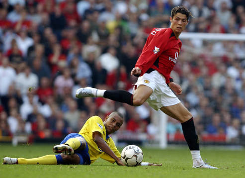 Fotboll, engelsk, premier league, Manchester United -