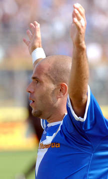 Di Biagio, Brescia, jubel