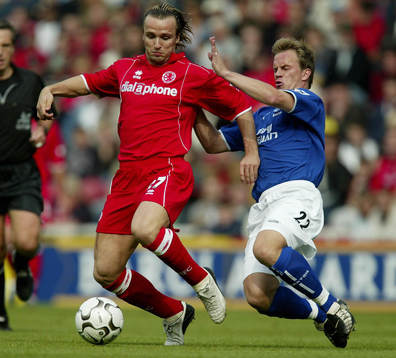 Boudewijn Zenden Middlesbrough och Tobias Linderoth, Everton