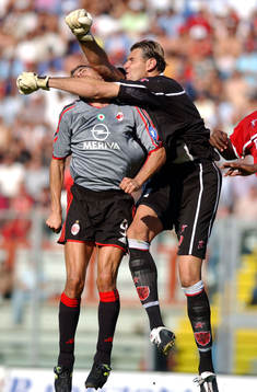 Inzaghi, Milan och Kalac, Perugia i en tuff höjdduell