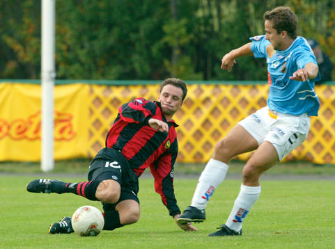 Mattias Johansson, BP och Mathias Woxlin, Gefle
