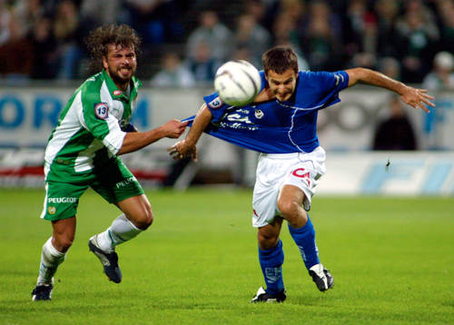 Sharbel Touma, Halmstad och Alexander Östlund, Hammarby