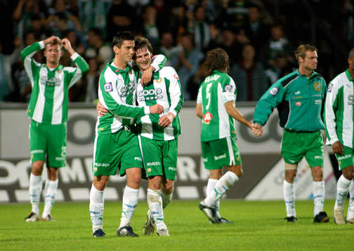 Johan Andersson och Petur Marteinsson, Hammarby