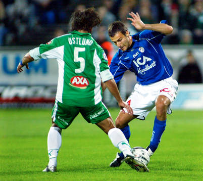 Alexander Östlund, Hammarby och Sharbel Touma, Halmstad