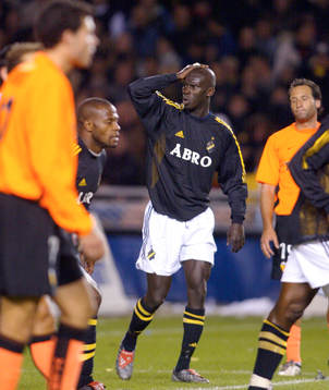 Pa Modou Kah och AIK förlorade