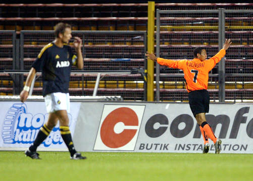 Krister Nordin, AIK depp och Ricardo De Oliveira, Valencia