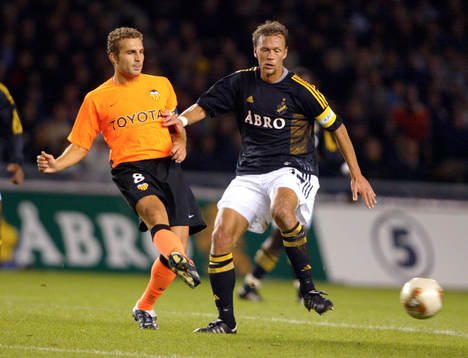 Rubén Baraja, Valencia och Krister Nordin, AIK