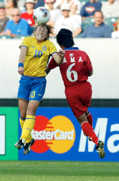 Hanna Ljungberg och Ri Mi Ae
