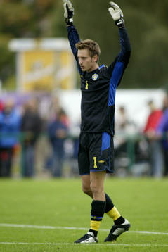 Fotboll, P16, Niclas Jeppson, målvakt, Sverige