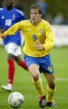 Fotboll, P16, Andreas Johansson, Sverige