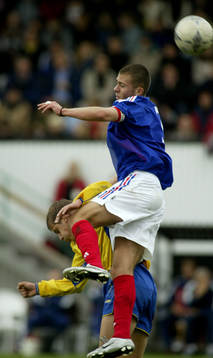 Andreas Johansson, Sverige och Jeremy Menez, Frankrike