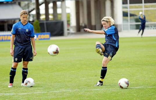 Malin Andersson och Victoria Svensson