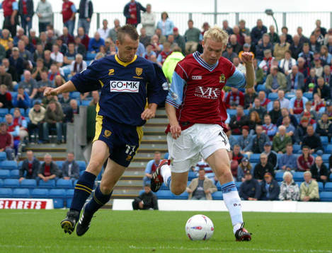 Adam Nowland, Wimbledon och Luke Chadwick, Burnley