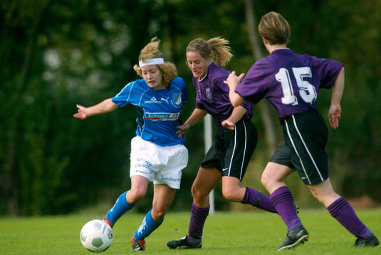 Fotboll, dam, småklubb,  Södra Sandby - Hallands Nation