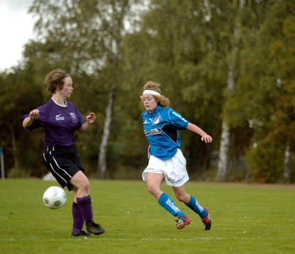 Fotboll, dam, småklubb,  Södra Sandby - Hallands Nation