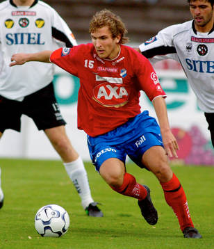 Fotboll. Allsvenskan. Öster - Örebro. Johan Svensson,
