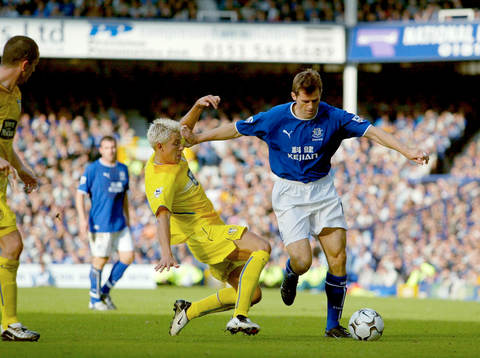 Kevin Kilbane, Everton och Alan Smith, Leeds United