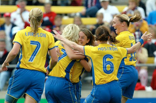 Hanna Ljungberg, Sverige jubel