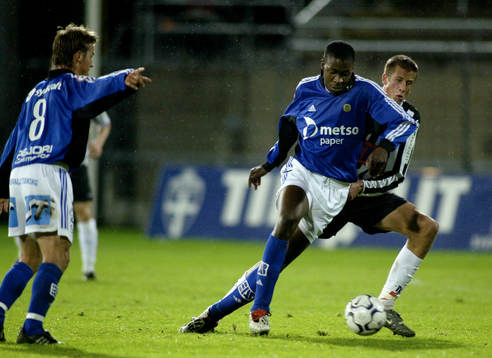 Bala Garba, Sundsvall och Jonas Olsson, Landskrona