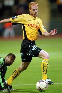 Magnus Samuelsson, Elfsborg lurar Conny Johansson, Halmstad