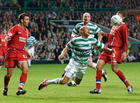 Fotboll, Champions League, Celtic - Lyon