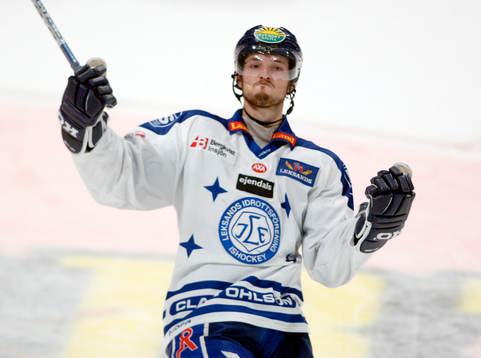 Niklas Persson, Leksand kvitterade tiill 3-3 och avgjorde