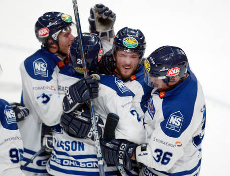 Niklas Persson, Leksand kvitterade tiill 3-3 och avgjorde