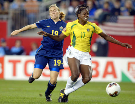 Sara Call och Anna Katia, Brasilien