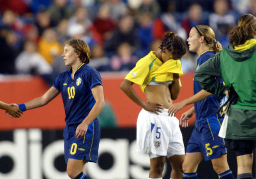 1-2, Hanna Ljungberg och Renata Costa, Brasilien