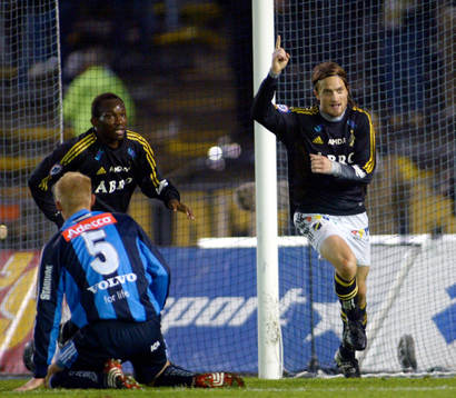 Mats Rubarth, AIK, jubel