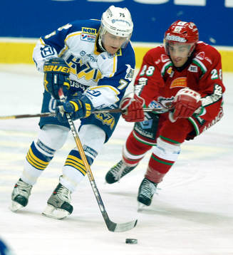 Mattias Remstam, HV71 och Jonas Leetma, Frölunda