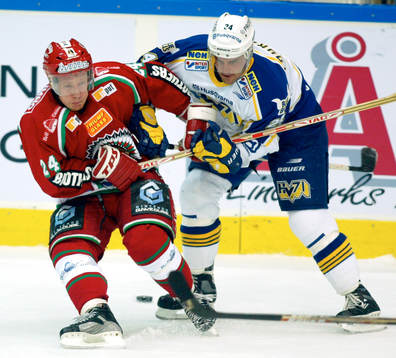 Niklas Andersson, Frölunda och Ola Thorwalls, HV71