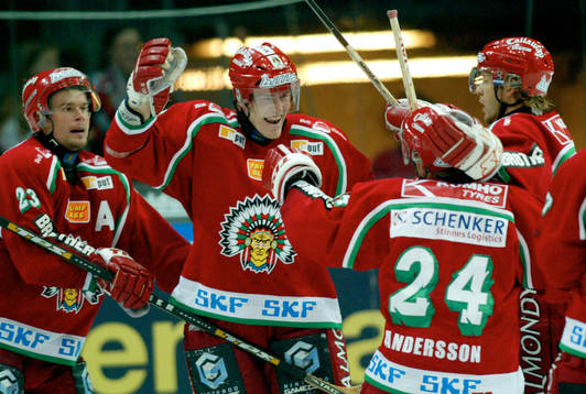 Jonas Johnson, Frölunda, jubel