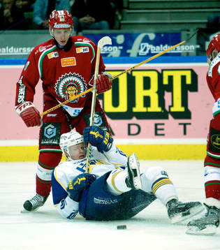 Alexander Steen, Frölunda fick HV-spelarna på fall