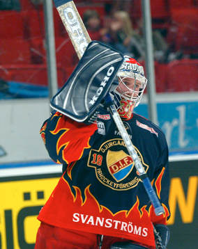 Björn Bjurling, målvakt, Djurgården jublar