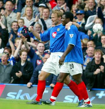 Fotboll, Engelsk, Premier League, Portsmouth - Charlton