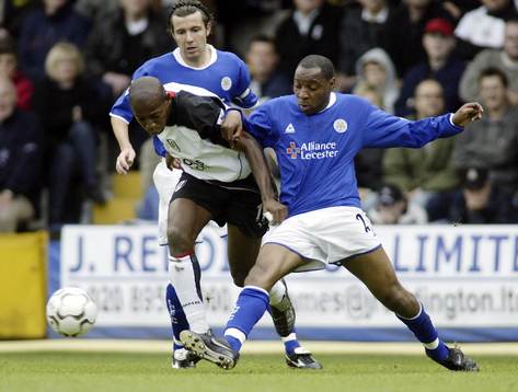 Luis Boa Morte, Fulham och Andy Impey, Leicester