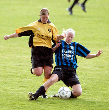 Fotboll, dam, div. II, IFK Hässleholm - Helsingborg