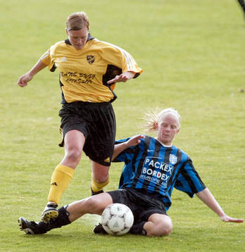 Fotboll, dam, div. II, IFK Hässleholm - Helsingborg