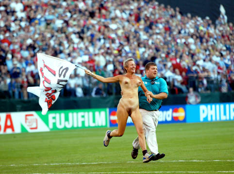 Streaker, på plan
