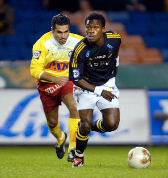 Hasan Cetinkaya, Landskrona och Derek Boateng, AIK