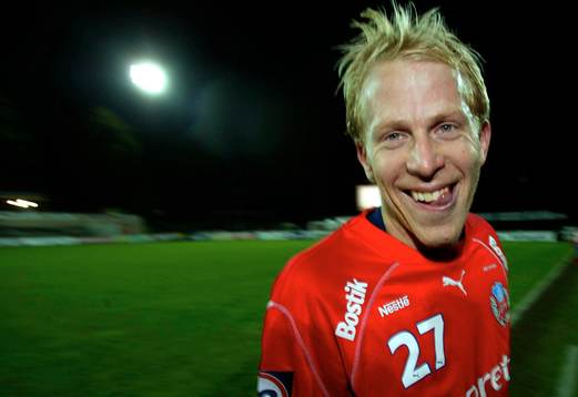 Dagens hjälte, tremålskytten Gustaf Andersson,