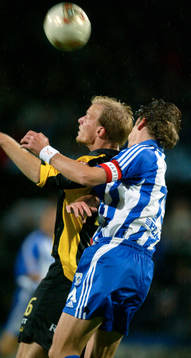 Mikael Andersson och Magnus Erlingmark, nickduell