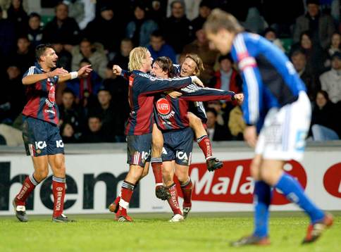 Kim Källström, Djurgården gratuleras. Jubel