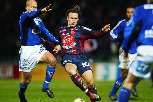 Andreas Johansson, Djurgården med bollen utmanas av
