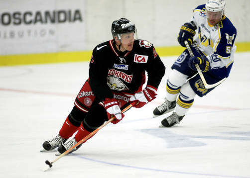 Jesper Mattsson, Malmö jagas av Andreas Jämtin, HV71