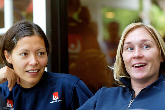 Jane Törnqvist och Frida Östberg