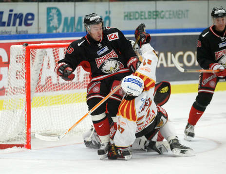 Mikael Wahlberg, Malmö och Niklas Anger, Brynäs