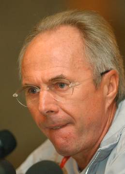 Sven-Göran Eriksson, tränare, förbundskapten. Svennis
