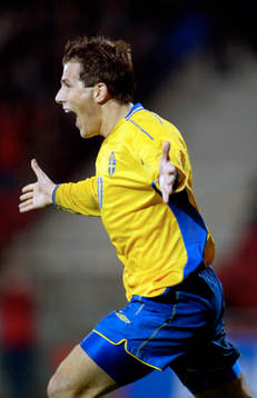 Tobias Hysén, Sverige, jubel